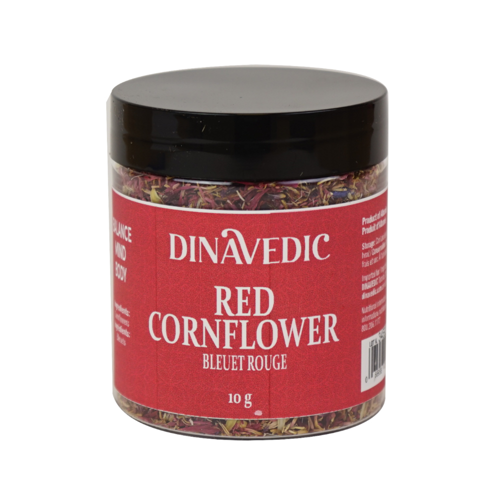 Red Cornflower Dried 10 g Dinavedic