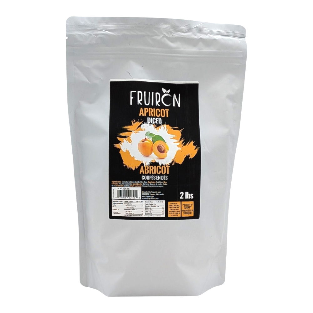 Apricot Diced 2 lbs Fruiron