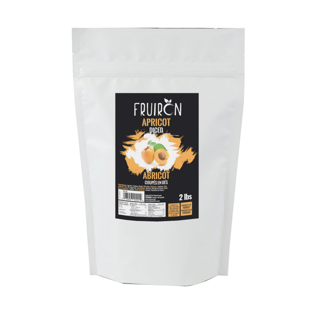 Apricot Diced 2 lbs Fruiron