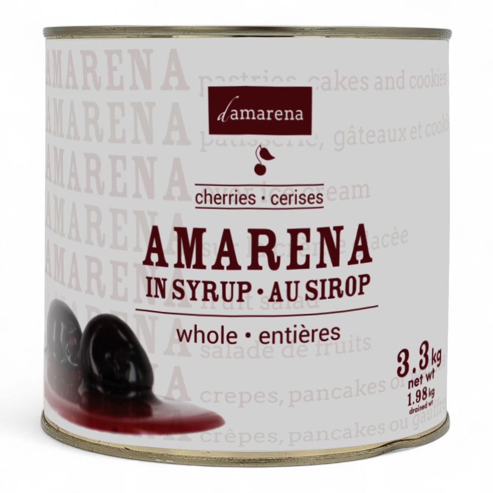 Cerises Amarena 18/20 3.3 kg D'Amarena