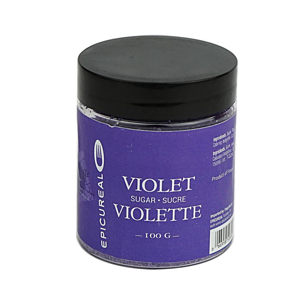 Violet Flavoured Sugar 100 g - Almondena