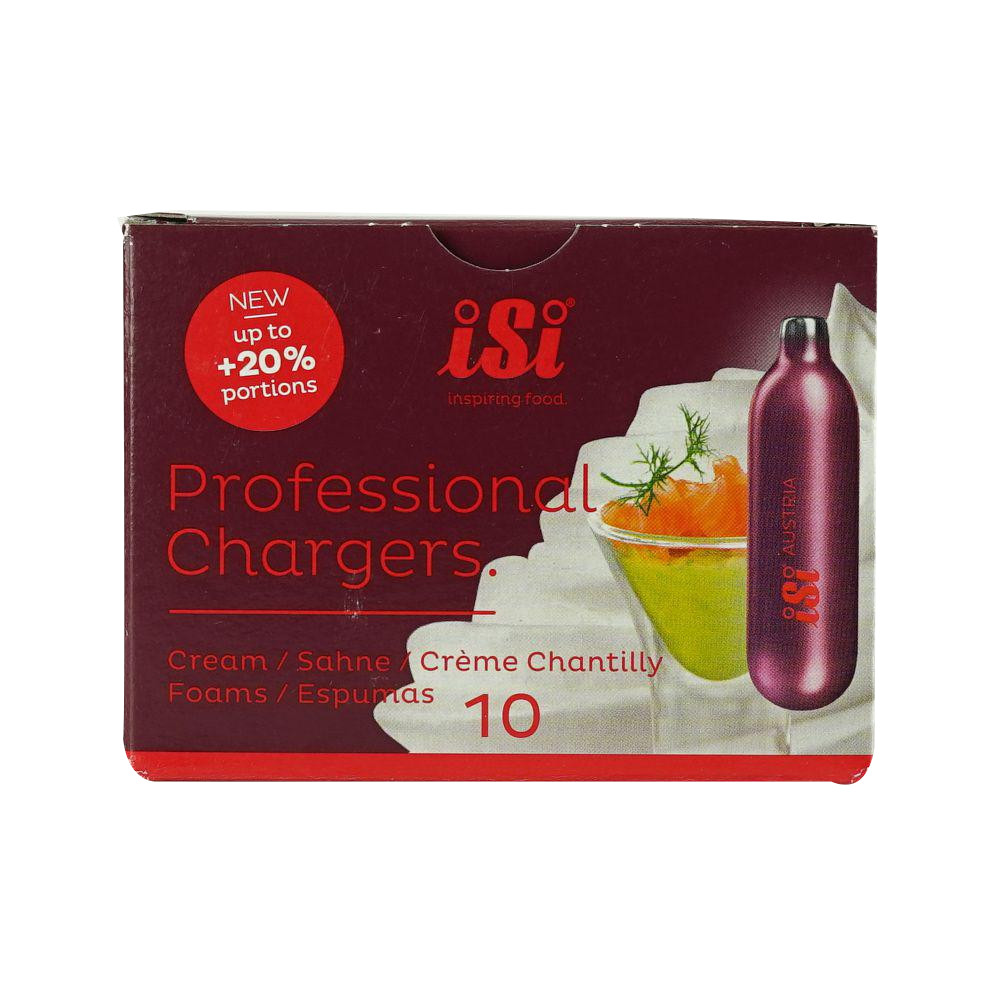 N2O Cream Chargers 10 ct - ISI