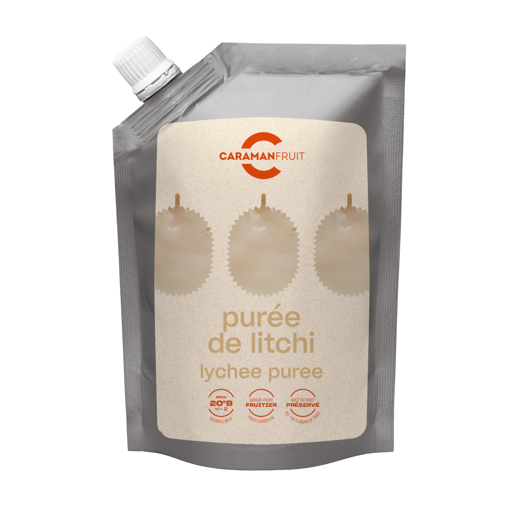Lychee Puree 1 kg Caramanfruit