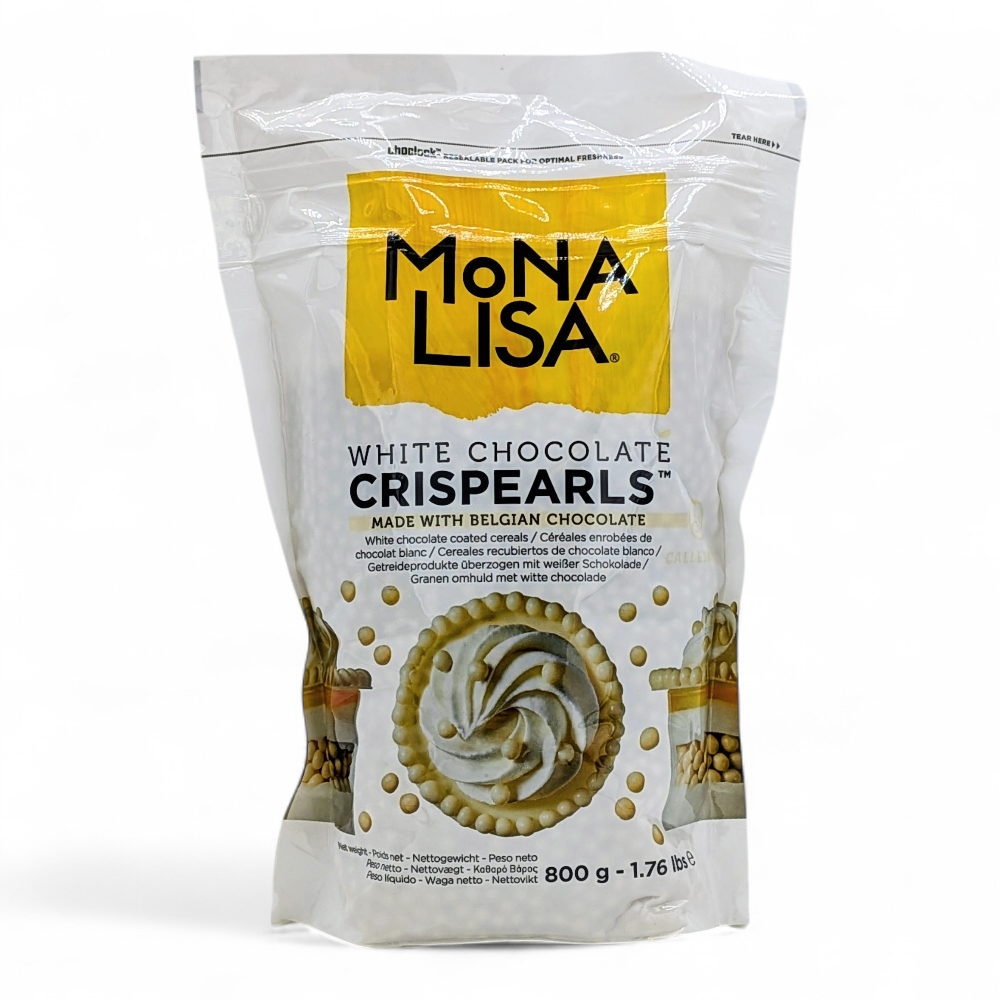 Crispearls White Chocolate 800 g - Mona Lisa