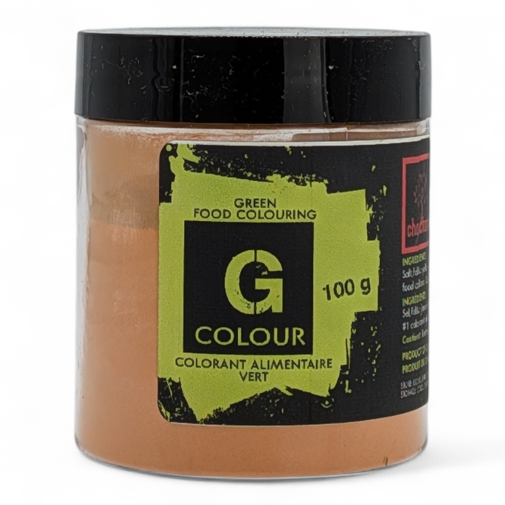 Green Food Colouring 100 g Choctura