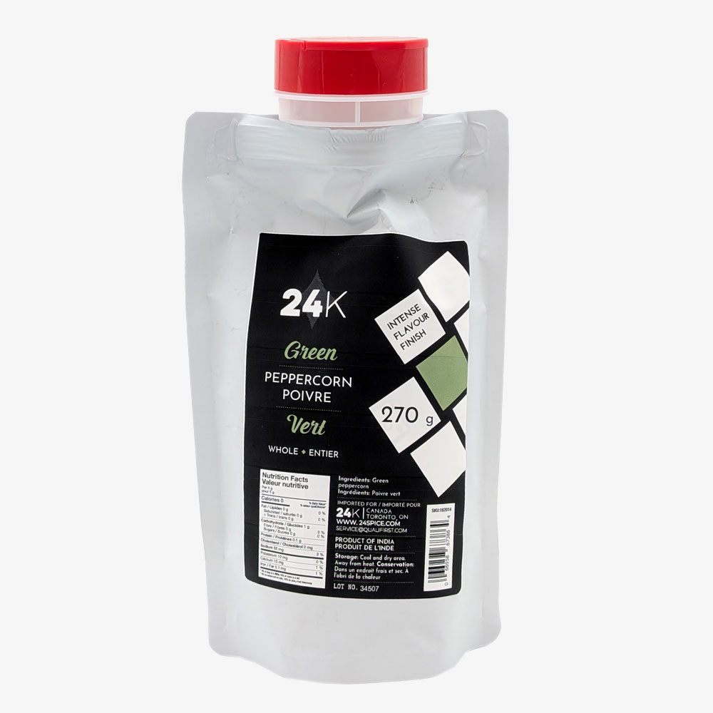 Poivre Vert Entier 270 g 24K