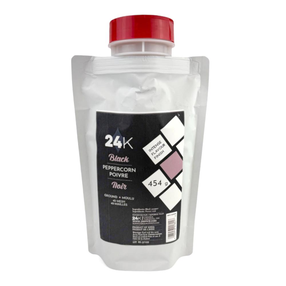 Pepper Black Ground 40 Mesh 454 g 24K