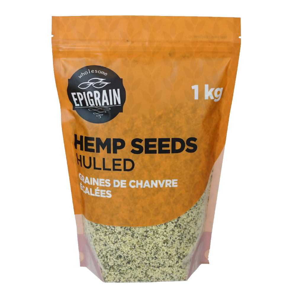 Graines de Chanvre Écalées 1 kg Epigrain