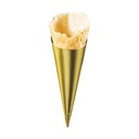 Cône blanc à la vanille (sucré) 3cm 83 pc La Rose Noire