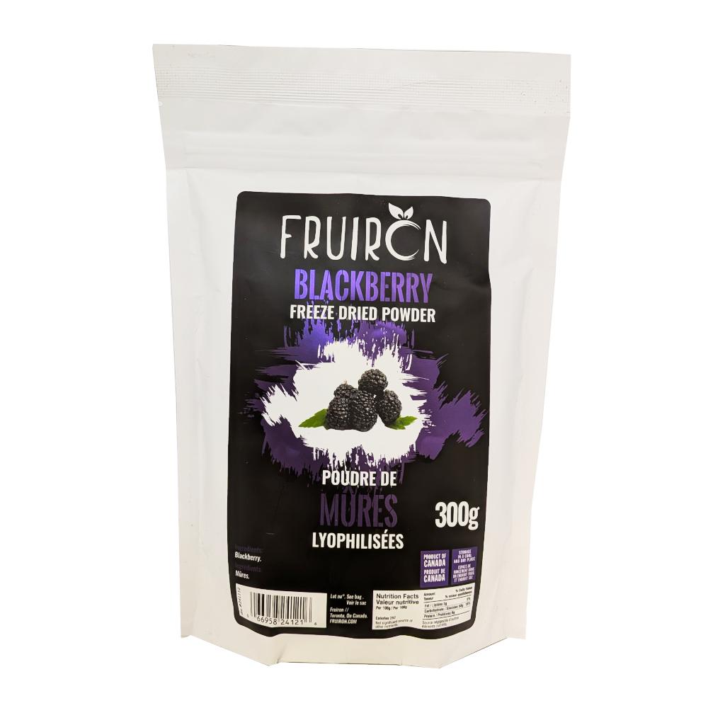 Blackberry Powder Freeze Dried 300 g Fruiron