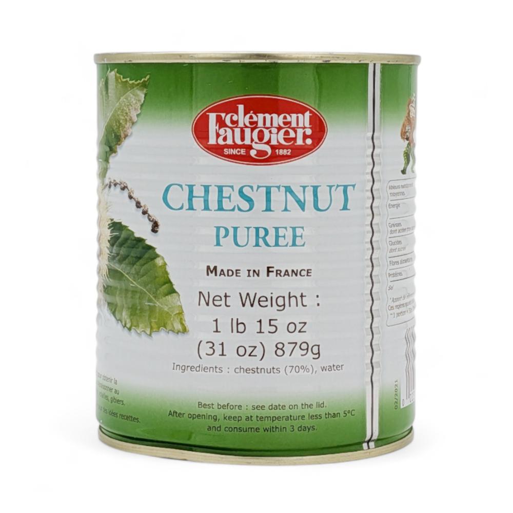 Chestnut Puree Unsweetened Tinned 879 g Faugier