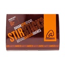 Barista Amber Rock Candy Sticks 90 pc Almondena