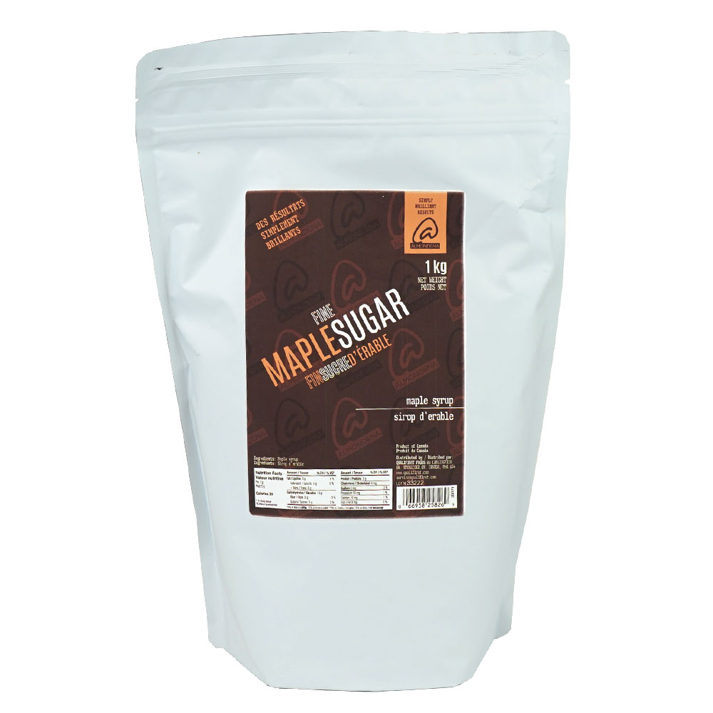 Maple Sugar Fine 1 kg Almondena