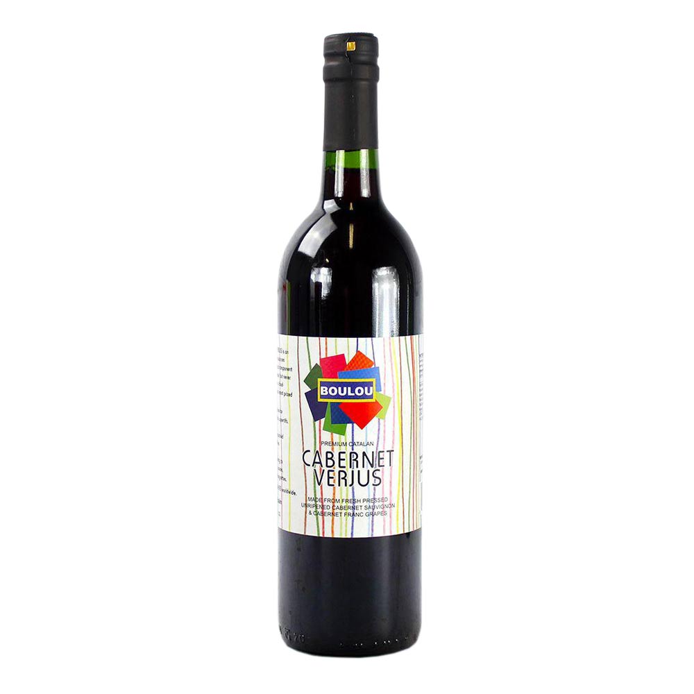 Verjus Red Cabernet 750 ml - Boulou