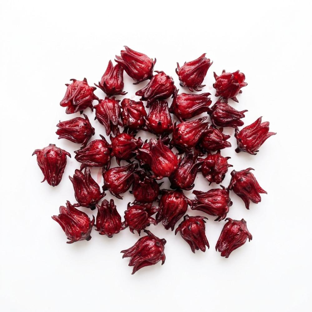Hibiscus Flowers Whole in Syrup 2.5 lbs Wild Hibiscus