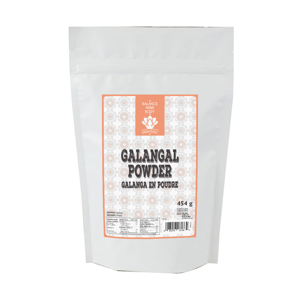 Galanga en Poudre- 454 g Dinavedic