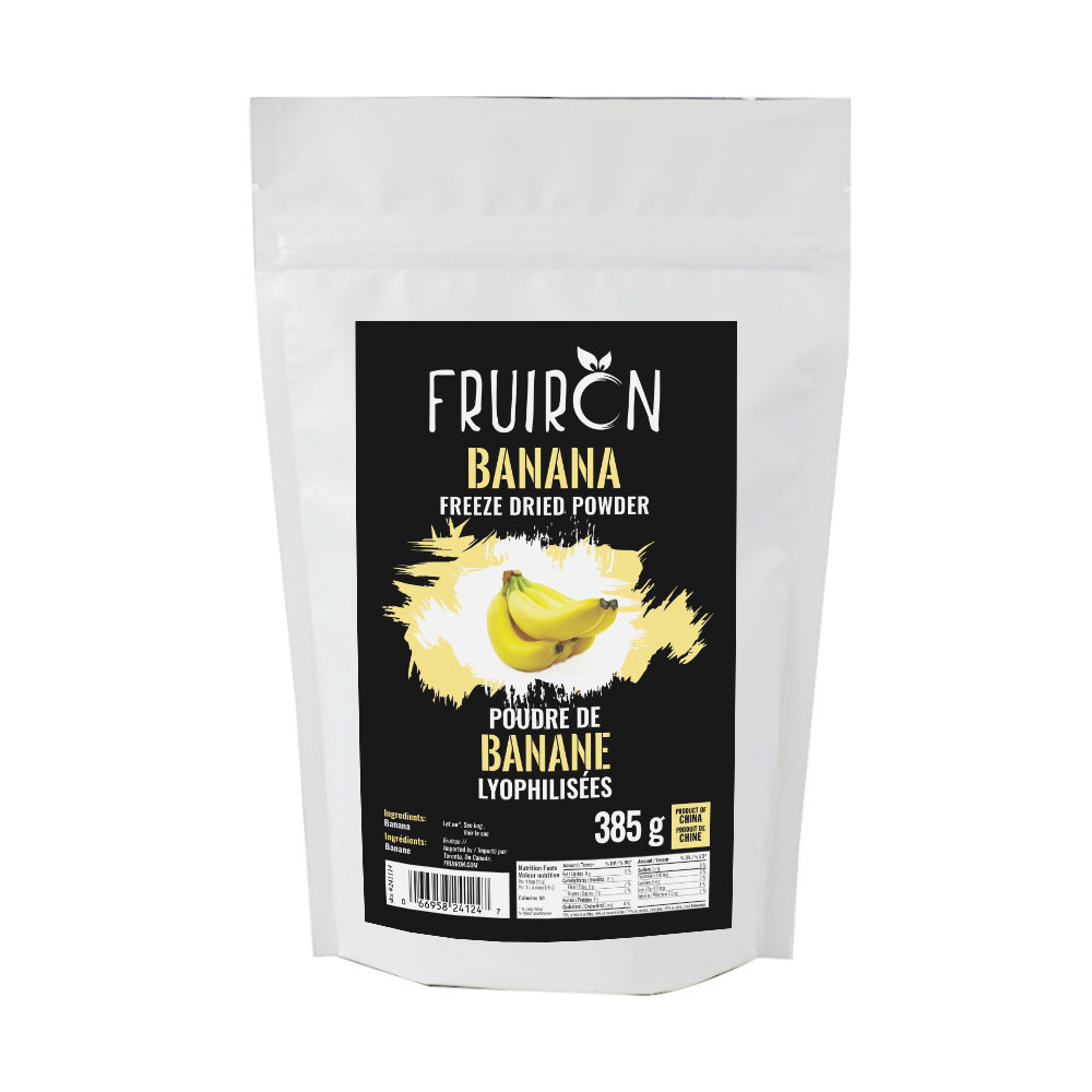 Banana Powder Freeze Dried 385 g Fruiron