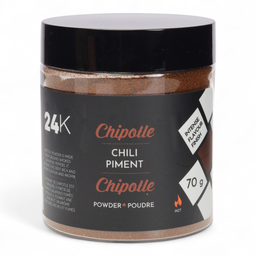[184108] Poudre de Chipotle (Jalapeno fumés) 70 g 24K