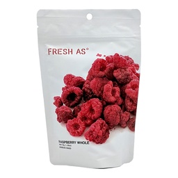 [240870] Raspberry Whole Freeze Dried 30 g - Fresh-As