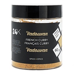 [182103] Curry Vadouvan (Français) 60 g 24K