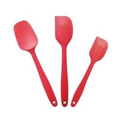 [ARTG-8041] Spatula & Spoon Silicone Red Set 1 pc - Artigee