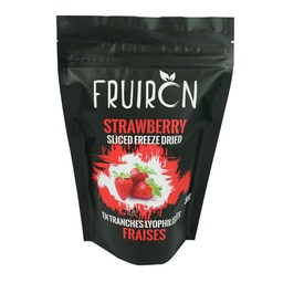 [240988] Strawberry Sliced Freeze Dried 55 g Fruiron