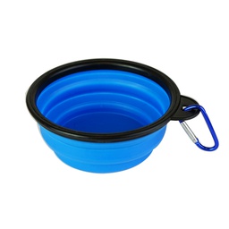 [ARTG-8053BL] Collapsible Bowl Blue 1 pc - Artigee