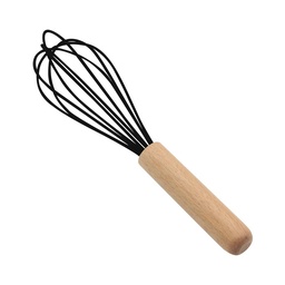 [ARTG-8088B] Silicone Whisk Black 1 pc - Artigee