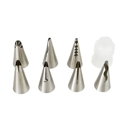 [ARTG-9011] Piping Nozzles- 8pc Set - Artigee