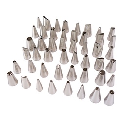 [ARTG-9013] Piping Nozzles- 48pc Set - Artigee
