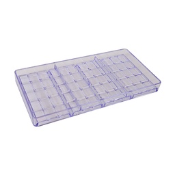 [ARTG-9112] Moule à chocolat Barre de chocolat 21 Cavity 1 ct Artigee