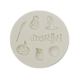 [ARTG-9212] Silicone Mold Halloween 7 Cavity- 1 ct - Artigee