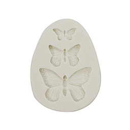 [ARTG-9218] Moule Silicone Papillons 3 Cavité- 1 ct Artigee
