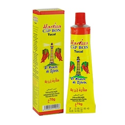 [105111] Harissa Hot Sauce 70 g Cap Bon
