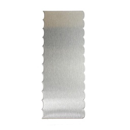 [ARTG-9039] Scalloped Edge Cake Scraper Large- 1 ct - Artigee