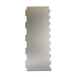 [ARTG-9040] Block Double Edge Cake Scraper- 1 ct - Artigee
