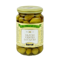 [121656] Lucques Green Olives 200 g Barral
