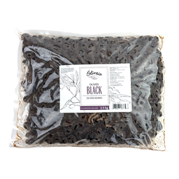[121845] Olive Pitted Cured 2.5 kg Oliveio