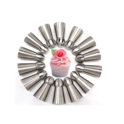 [ARTG-9047] Piping Nozzles- Sphere 14pc Set - Artigee