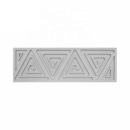 [ARTG-9227] Moule Silicone Triangle Spirale 4 Cavités- 1 ct Artigee