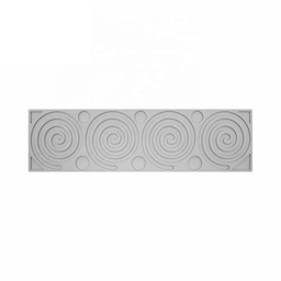 [ARTG-9229] Silicone Mold Round Spiral 4 Cavity- 1 ct - Artigee