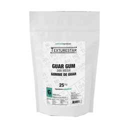 [152190] Gomme Guar 200 Mesh 25 kg Texturestar