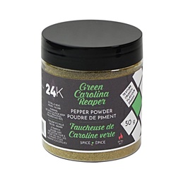 [184093] Green Carolina Reaper Pepper Powder- 50 g - 24K