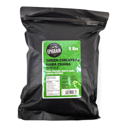 [204044] Pois chiches verts entiers (Hara Chana) 5 lbs Epigrain