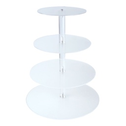 [ARTG-8098] Cake Acrylic Stand 4 tier 1 pc Artigee
