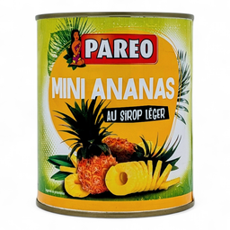 [152619] Mini tranches d'ananas 850 g Brover