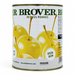 [152626] Mini-pommes avec tige 820 g Brover