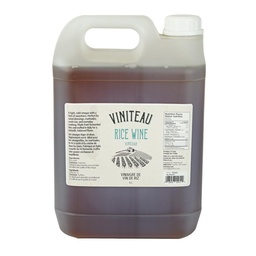 [142059] Rice Wine Vinegar 5 L Viniteau