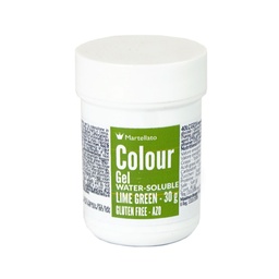 [173466] Colour Gel Lime Green Water-Soluble 30 g Martellato