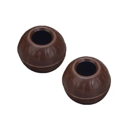 [173078] Truffle Shells Dark Chocolate 504 pc Choctura